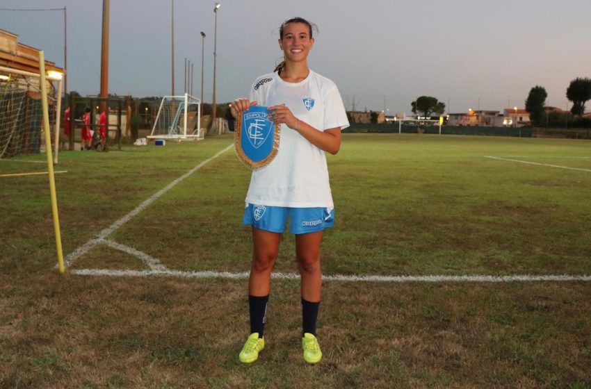  Tessa Mendolicchio, un pò di rossonero in campo ad Empoli