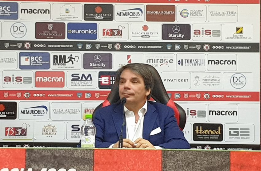  Capuano: “Fiero ed orgoglioso di essere l’allenatore del Calcio Foggia”