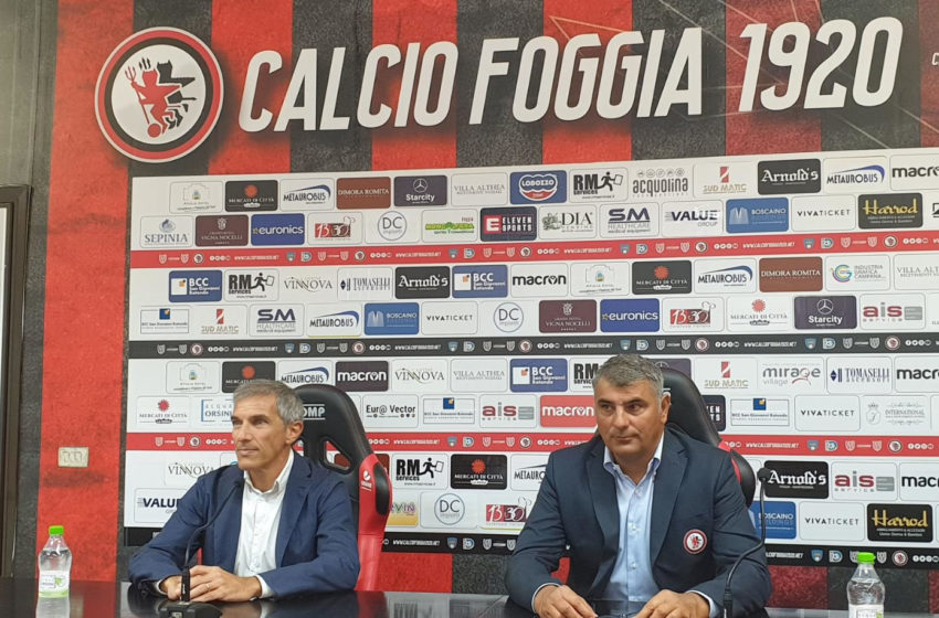  Conferenza stampa Calcio Foggia