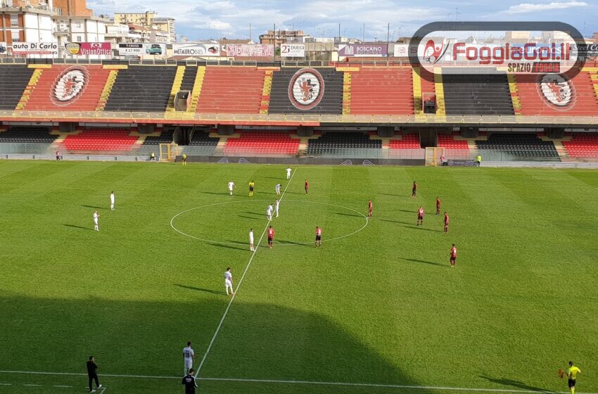  Foggia-Bisceglie 1-3 Un Foggia in dieci cede di schianto al Bisceglie. Passo indietro rispetto a domenica
