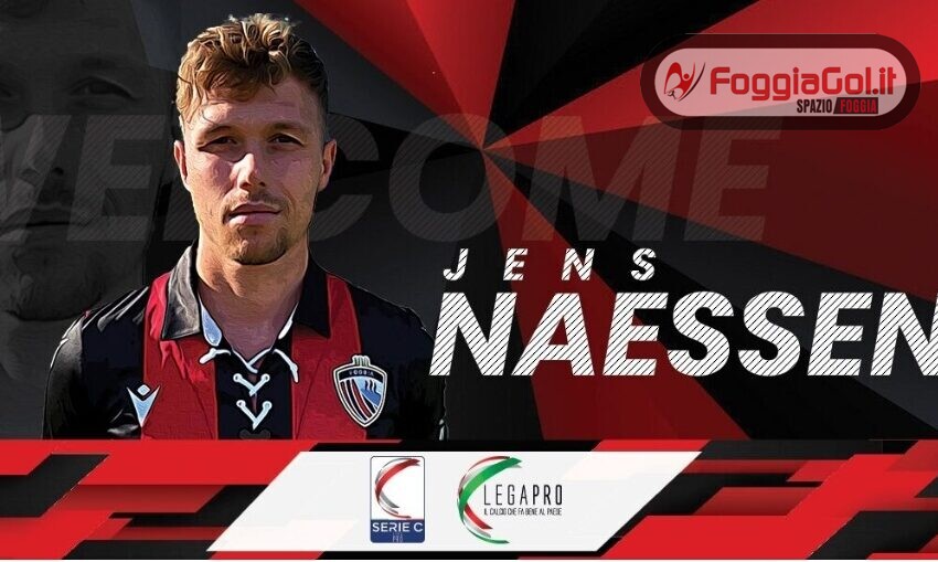  Naessens è un nuovo attaccante del Foggia