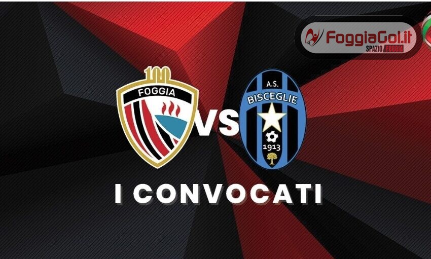 Convocati Foggia-Bisceglie