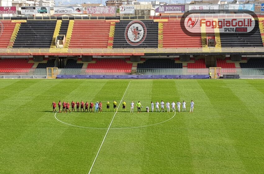  Foggia-Bisceglie 1-3 risultato finale