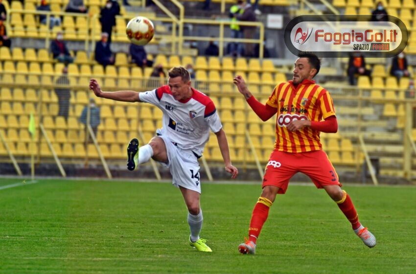  Errori ed ingenuità ed il Foggia esce sconfitto dal “Ceravolo” di Catanzaro (1-2)
