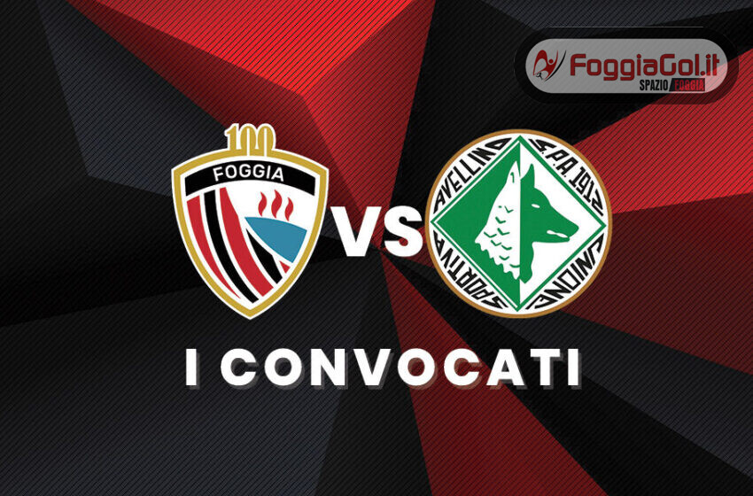  Convocati Foggia-Avellino