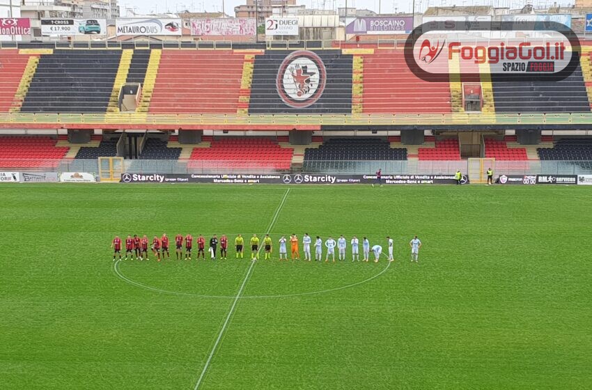  Foggia-Virtus Francavilla 1-1 risultato finale