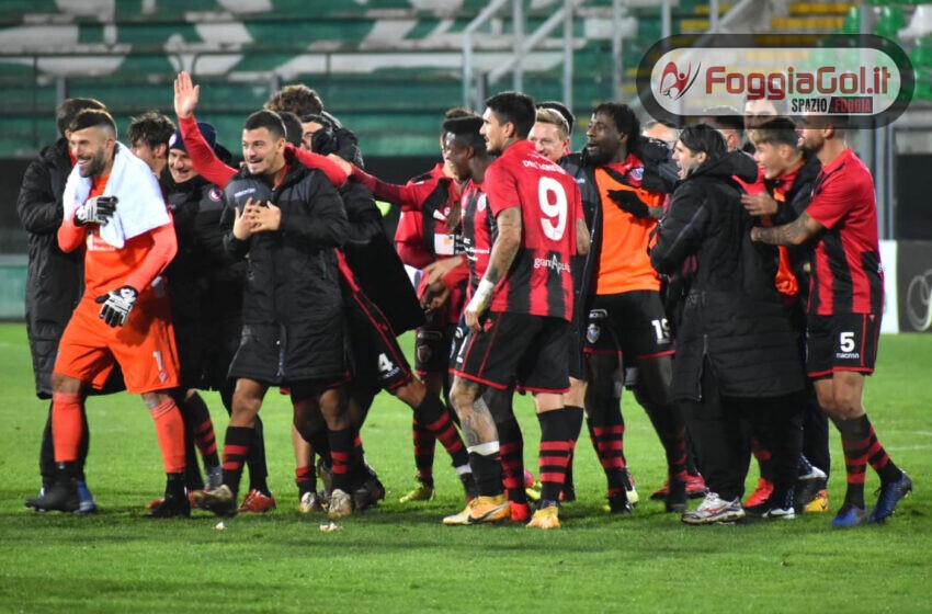  Foggia, a Pagani per chiudere l’anno 2020