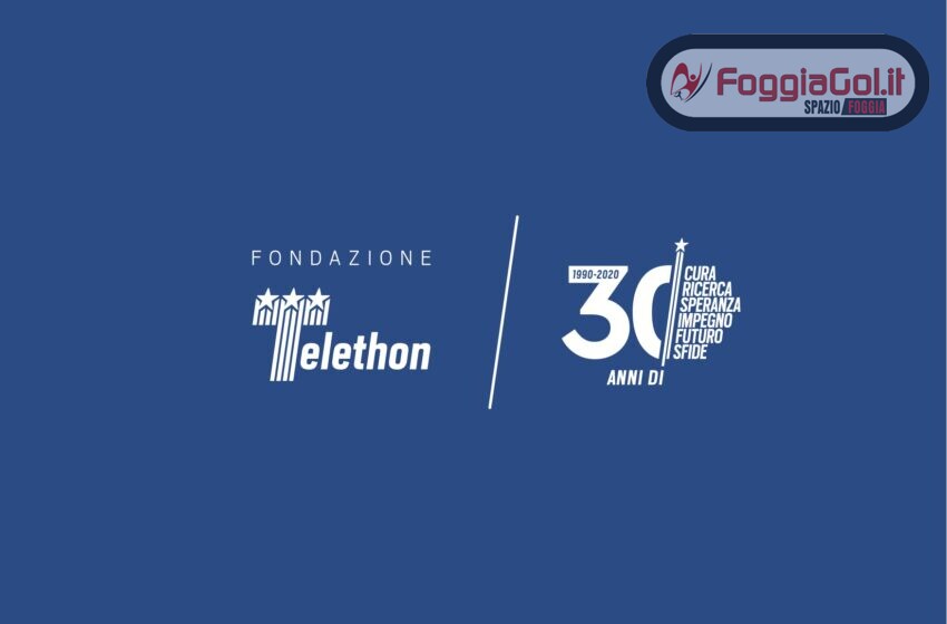  Calcio Foggia insieme a Telethon