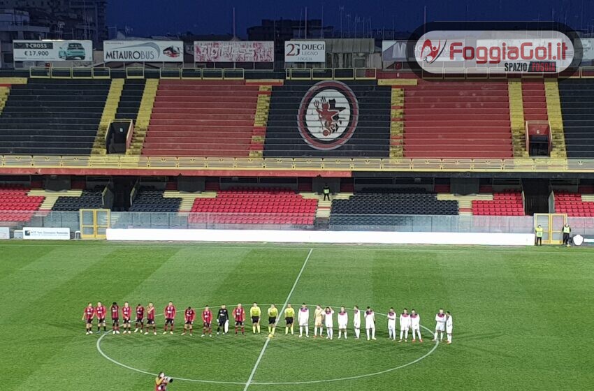  Foggia-Casertana 1-0 risultato finale