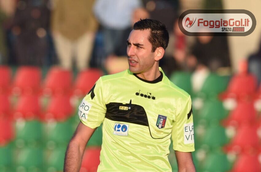  Foggia-Juve Stabia sarà diretta da Colombo di Como