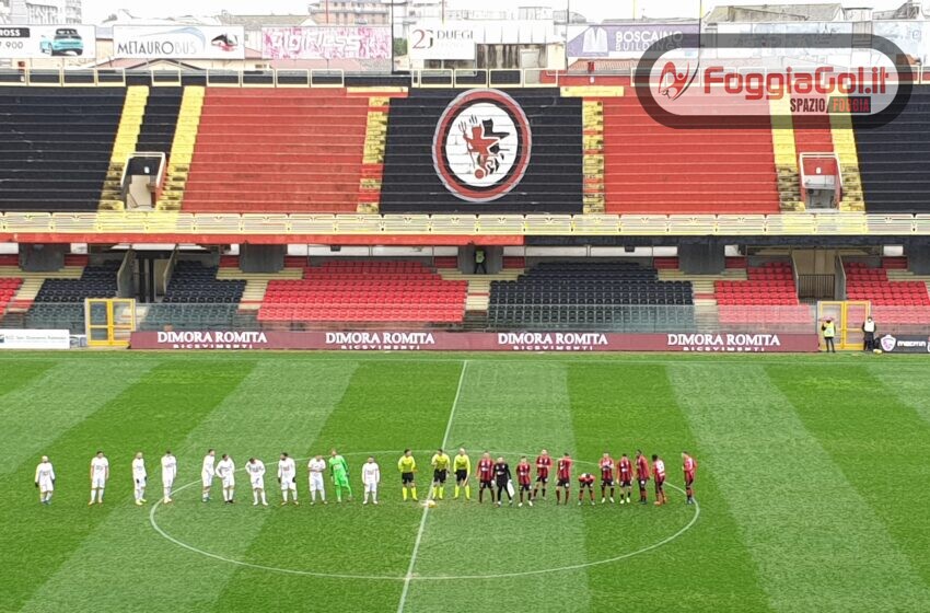  Foggia-Catanzaro 0-2 risultato finale