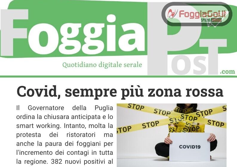  Foggia Post del 26 marzo