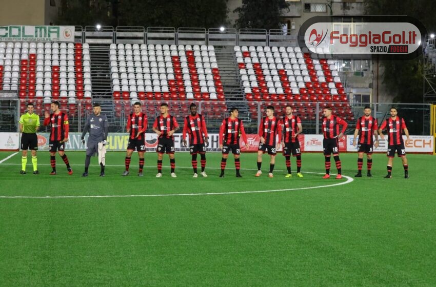  Nuova positività nel Calcio Foggia, allenamenti individuali per i negativi