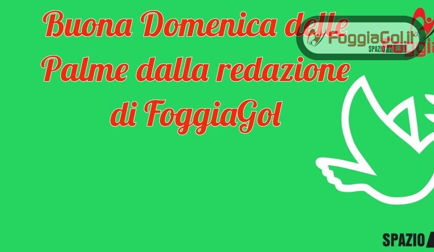 Buone Palme dalla Redazione di Foggiagol.it, SpazioFoggia e Foggiagol Tv