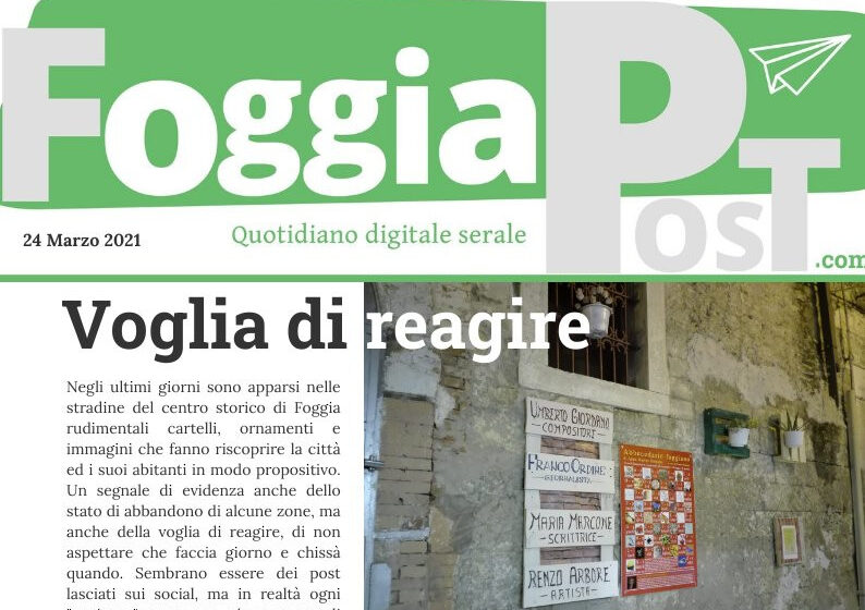  Foggia Post del 24 marzo