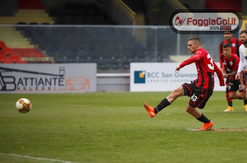  Foggia bloccato dalla Viterbese che impone il pari allo Zaccheria (1-1)
