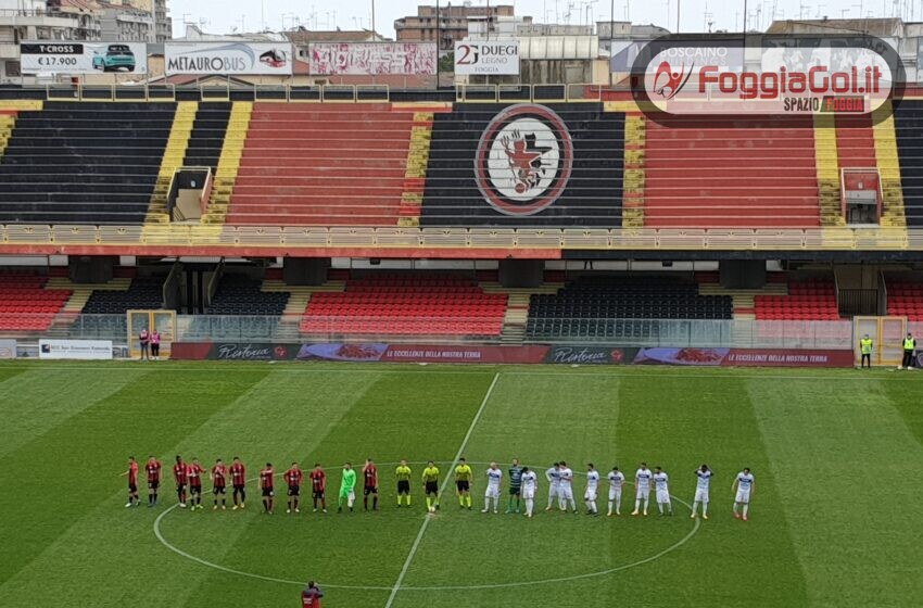  Foggia-Paganese 0-1 risultato finale