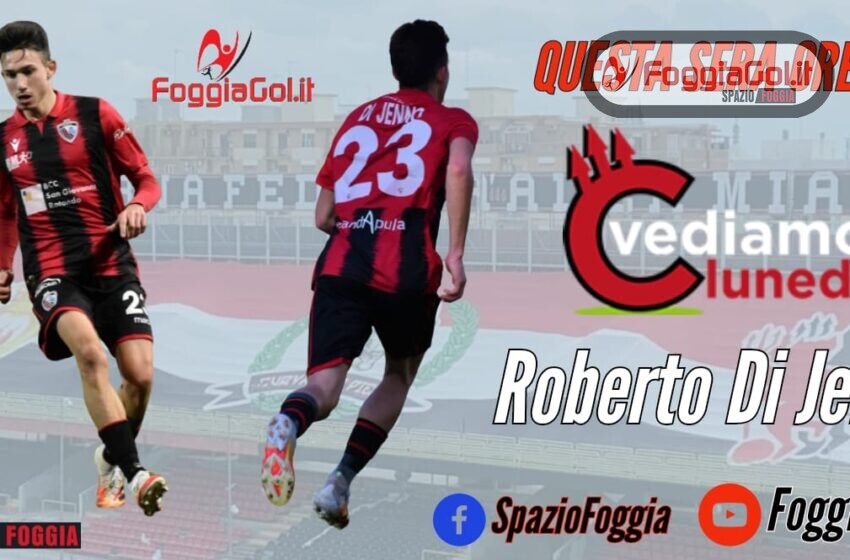  Roberto Di Jenno questa sera a “C vediamo lunedì”