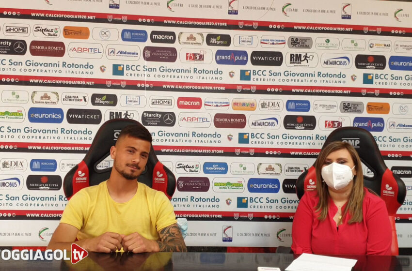  D’Andrea: “Ho realizzato il mio sogno di giocare nel Foggia”