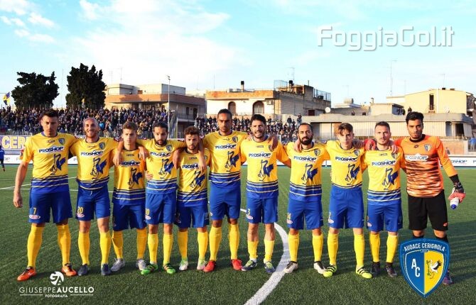  Campionato da incorniciare per L’Audace Cerignola che non stecca neanche l’ultima di campionato