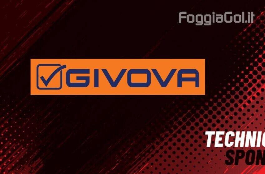  Calcio Foggia: Givova nuovo sponsor tecnico