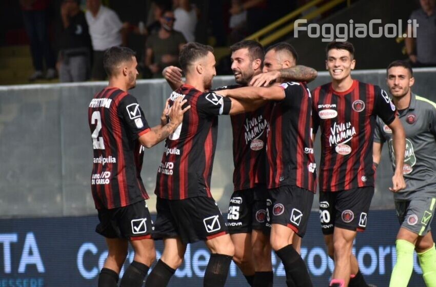  Il Foggia non riesce a vincere, i rossoneri pareggiano 1-1 contro la Juve Stabia