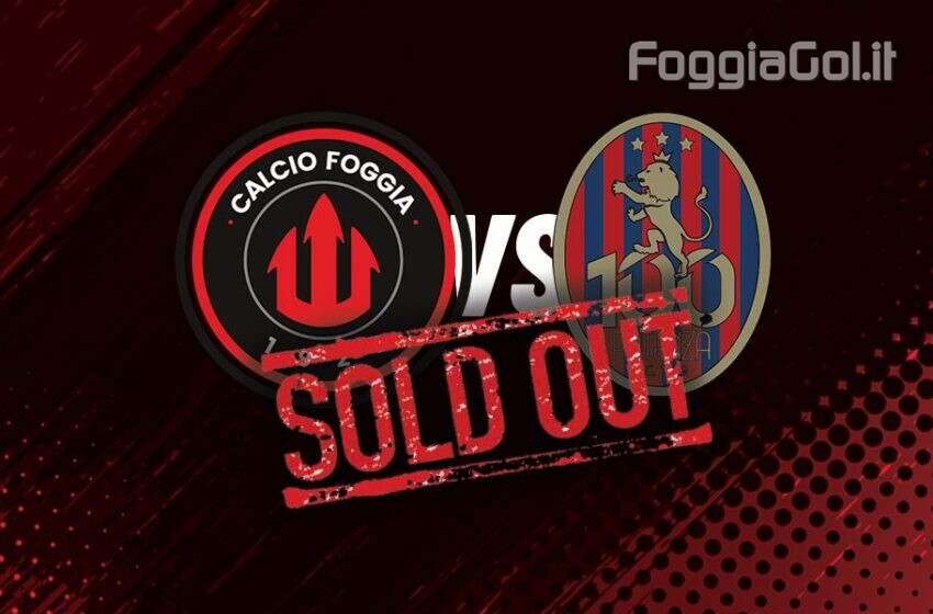  In poche ore i biglietti Foggia Potenza sono sold out