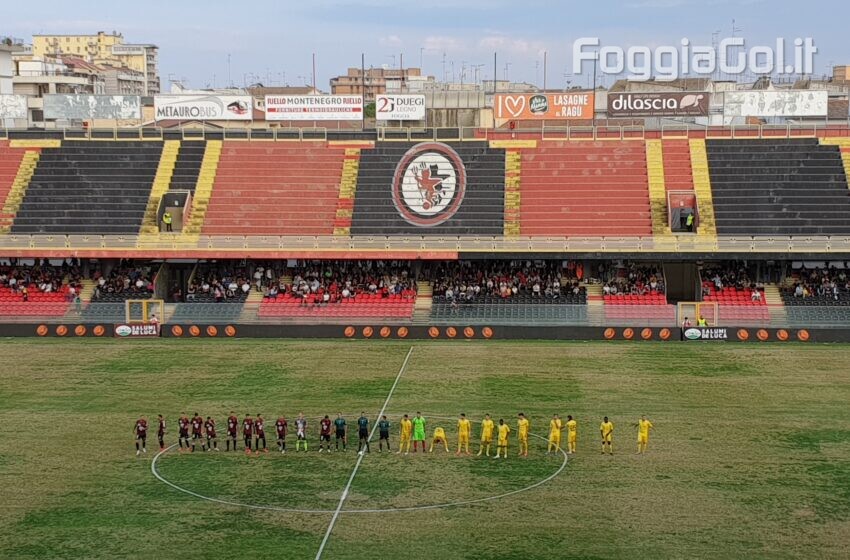  Foggia-Messina 3-1 risultato finale