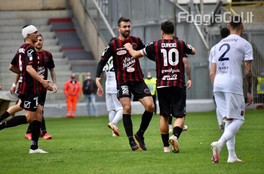  Il Foggia pareggia contro il Taranto allo stadio ‘Zaccheria’