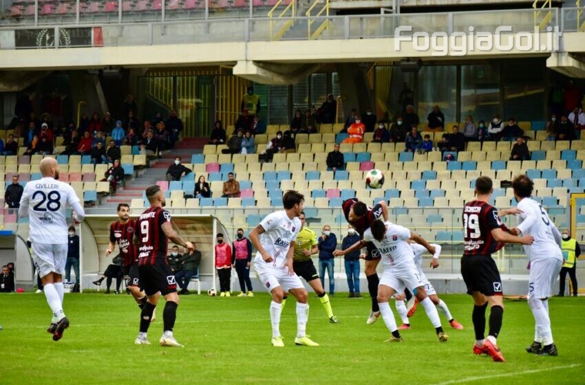  Un Foggia stanco si accontenta di un punto…