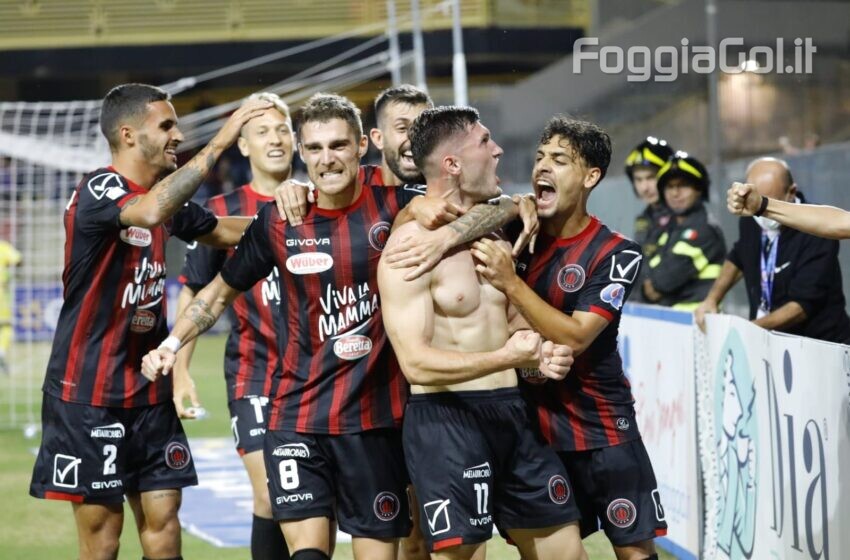  Il Foggia vince allo Zaccheria per 3-1 contro il Messina
