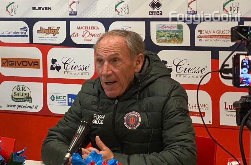  Zeman: “Abbiamo costruito poco a centrocampo e con i lanci lunghi non ci arriviamo in attacco”
