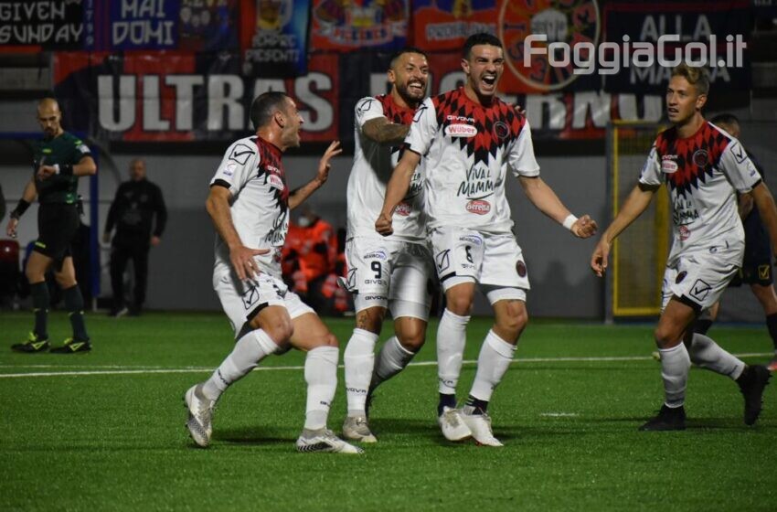  Pareggio a Picerno per il Foggia di mister Zeman che recupera lo svantaggio iniziale
