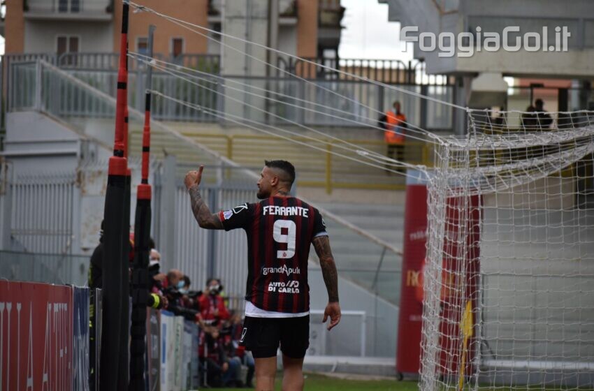 Un gol di Ferrante regala la vittoria al Foggia contro il Monopoli
