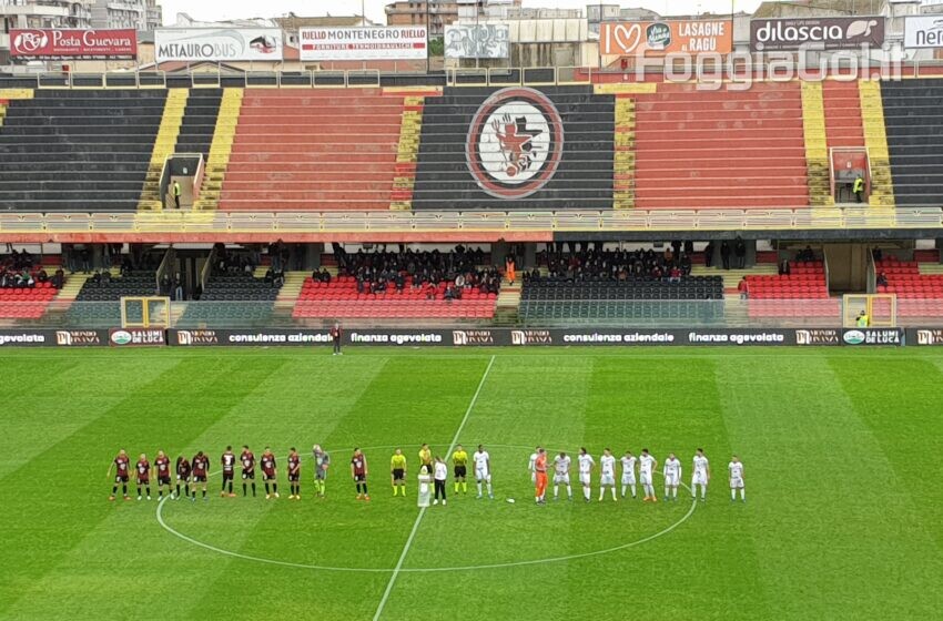  Foggia-Vibonese 5-2 risultato finale