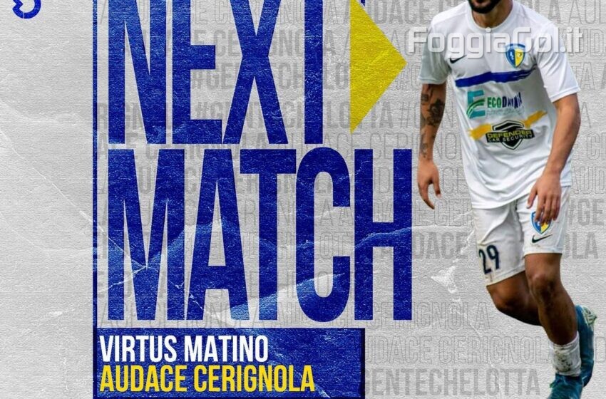  L’Audace domani a Parabita per continuare la serie positiva