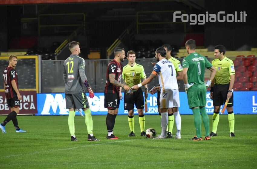  Foggia-Fidelis Andria 2-3 risultato finale