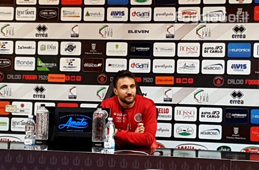  Sciacca: “Foggia per me è un punto di partenza per migliorare”