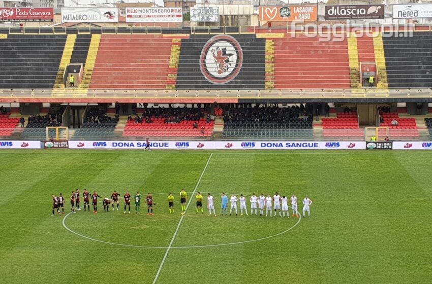  Foggia-Monterosi 1-1 risultato finale
