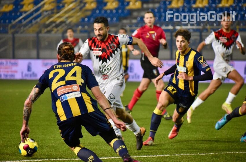  Sconfitta del Foggia contro la Juve Stabia per 3 reti a 1