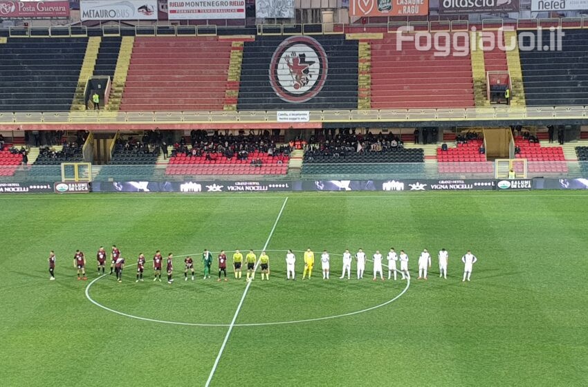  Foggia-Fidelis Andria 1-1 risultato finale