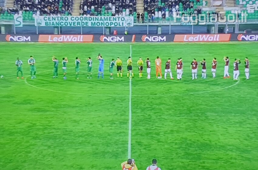  Monopoli-Foggia 0-1 risultato finale