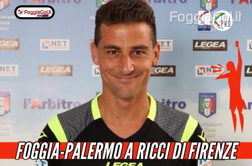  Foggia-Palermo affidata a Ricci di Firenze