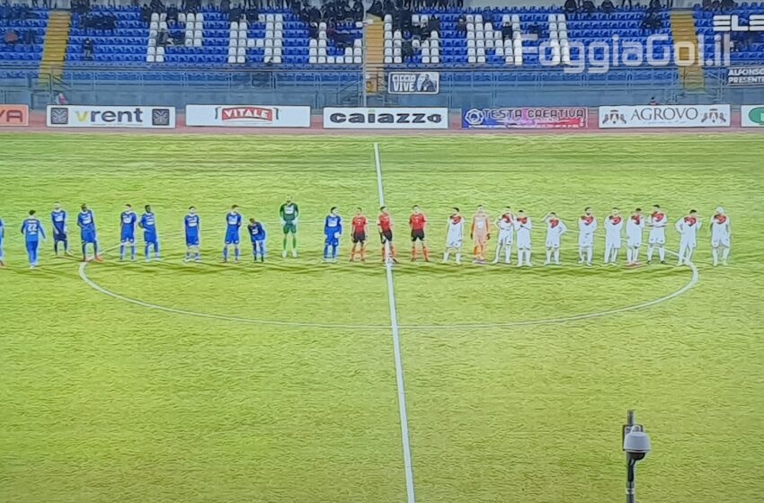  Paganese-Foggia 1-4 risultato finale