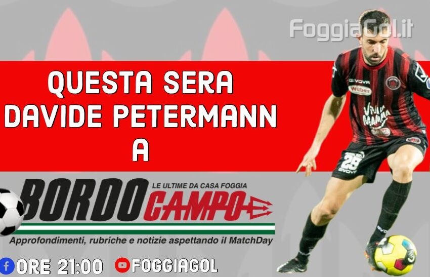  Davide Petermann questa sera ospite di Bordocampo
