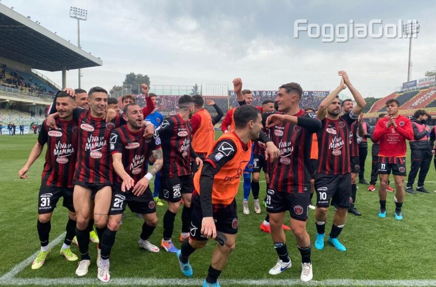  Vittoria del Foggia allo Zaccheria contro il Campobasso