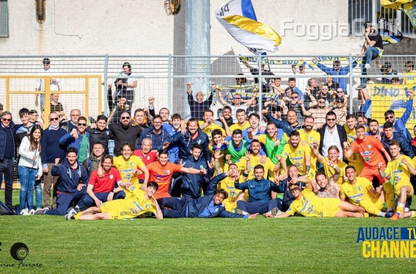  L’Audace Cerignola ad un passo dal sogno promozione