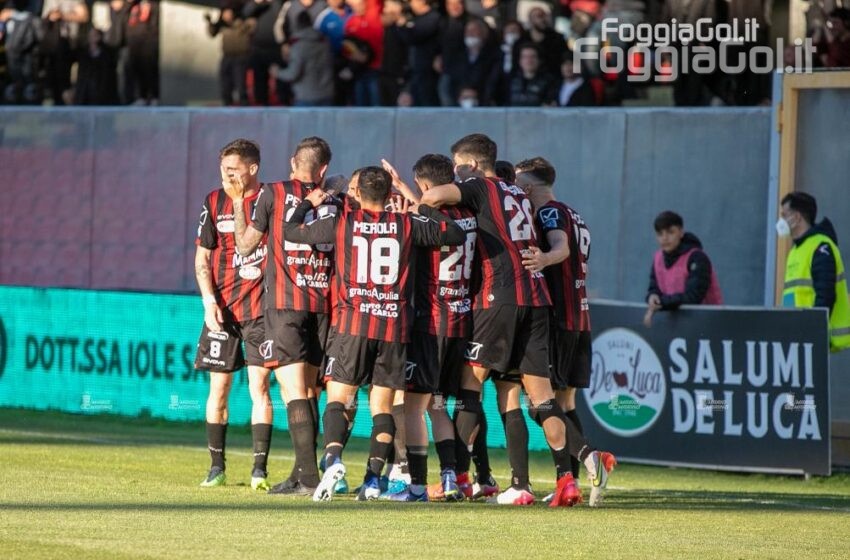  Il Foggia vince contro l’Avellino e conquista il settimo posto in classifica