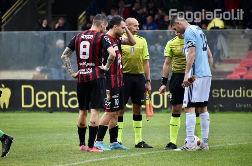  Foggia-Virtus Entella 1-0 risultato finale