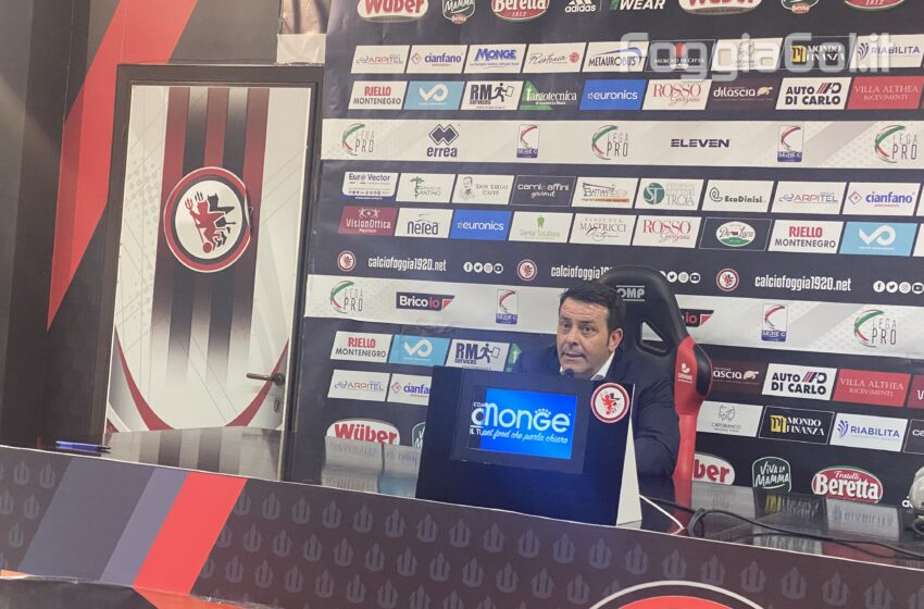  Canonico: “Sono venuto a Foggia, per dire che non vendo il Foggia”